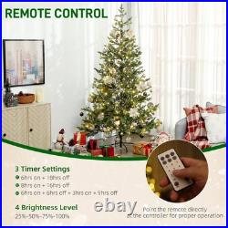 7ft Artificial Sparse Cedar Christmas Tree with LED Lights 7ft Artificial Sparse Cedar Christmas Tree with LED Lights