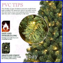 7ft Prelit Smart Artificial Christmas Tree &380 Multicolor Lights App Controlled