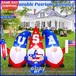 8FT Long Patriotic 4Th of July Inflatables Outdoor Decorations Independence Day 8FT Long Patriotic 4Th of July Inflatables Outdoor Decorations Independence Day