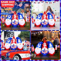 8FT Long Patriotic 4Th of July Inflatables Outdoor Decorations Independence Day 8FT Long Patriotic 4Th of July Inflatables Outdoor Decorations Independence Day