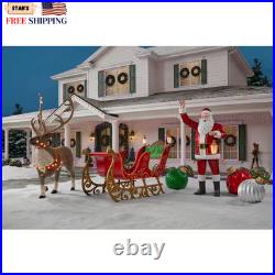 8.5 FT Giant-Sized LED Towering Santa