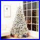 8_FT_PreLit_Flocked_Christmas_Tree_White_Artificial_Xmas_Trees_With_500_Lights_01_aky