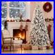 8_FT_Snow_Flocked_Christmas_Tree_Artificial_Tree_Metal_Hinges_Foldable_Base_01_mvz