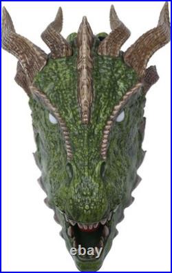 8 Ft Giant-Sized Animated Wyvern With Color-Changing LED Lights & Roaring Sounds