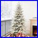 8_Ft_Prelit_Flocked_Christmas_Tree_Artificial_Fraser_Fir_520_Multicolor_Light_01_px