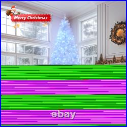 8ft 9ft Prelit Snow Party Xmas Christmas Tree Auto-Spread/Close Up 500-650 Light