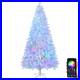 8ft_Snow_White_1500_Tips_Christmas_Tree_Pre_lit_Light_Artificial_Holiday_Xmas_01_oq