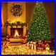 9Ft_Pre_Lit_PVC_Artificial_Christmas_Tree_Hinged_with_700_LED_Lights_Stand_Home_01_ouep