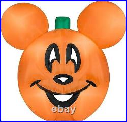 9.5' Gemmy Airblown Disney Mickey Mouse as Pumpkin Jack O' Lantern 552054