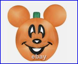 9.5' Inflatable LED Halloween Disney Mickey Mouse Pumpkin Jack-O-Lantern Yard 9.5' Inflatable LED Halloween Disney Mickey Mouse Pumpkin Jack-O-Lantern Yard