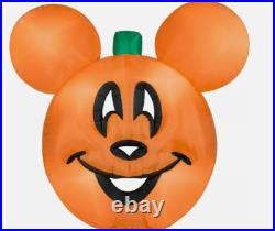 9.5' Inflatable LED Halloween Disney Mickey Mouse Pumpkin Jack-O-Lantern Yard 9.5' Inflatable LED Halloween Disney Mickey Mouse Pumpkin Jack-O-Lantern Yard