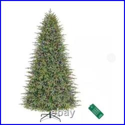 9 FT SMART Grand Duchess Twinkling Balsam Fir LED Pre-Lit Christmas Tree T28