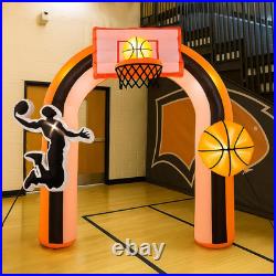 9 Ft Giant Basket Inflation Arch for Basketball Party Decorate with 1 Blower