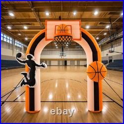 9 Ft Giant Basket Inflation Arch for Basketball Party Decorate with 1 Blower