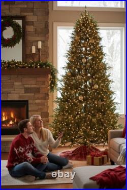 9 Ft. Jackson Noble Fir LED Pre-Lit Artificial Christmas Tree T24
