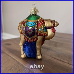 9 Piece Boxed Nativity Blown Glass Christmas Ornaments by Old World Christmas