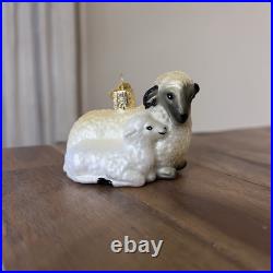 9 Piece Boxed Nativity Blown Glass Christmas Ornaments by Old World Christmas