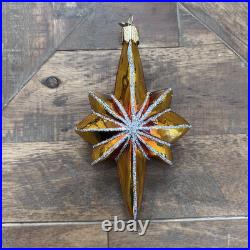 9 Piece Boxed Nativity Blown Glass Christmas Ornaments by Old World Christmas