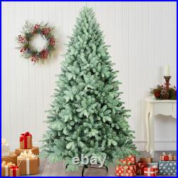 9 ft Blue Spruce Artificial Christmas Tree Home Decore &3268 PE/PVC Branch Tip