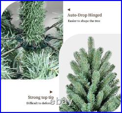 9 ft Blue Spruce Artificial Christmas Tree Home Decore &3268 PE/PVC Branch Tip