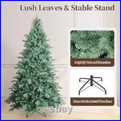 9 ft Blue Spruce Artificial Christmas Tree Home Decore &3268 PE/PVC Branch Tip
