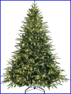 9 ft Pre-Lit Artificial Christmas Tree Classic Blue Spruce Tree with 700 Lights