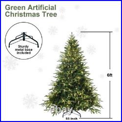 9 ft Pre-Lit Artificial Christmas Tree Classic Blue Spruce Tree with 700 Lights