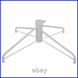 9-ft Pre-lit Pencil White Artificial Christmas Tree with Clear Incandescent Ligh