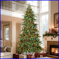 9 ft Prelit Pencil Christmas Tree with 600 LED Lights, App Control, Aspen Art