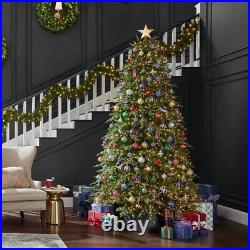9ft Grand Duchess Full Balsam Christmas Tree 3400 Lights TIKTOK T28