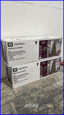 9ft Grand Duchess Full Balsam Fir Christmas Tree 3400 Lights TIKTOK NEW IN STOCK