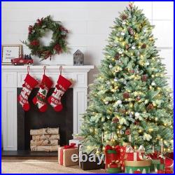 9ft Prelit Blue Spruce Christmas Tree PE/PVC Artificial Xmas Tree & 1150 Light 9ft Prelit Blue Spruce Christmas Tree PE/PVC Artificial Xmas Tree & 1150 Light