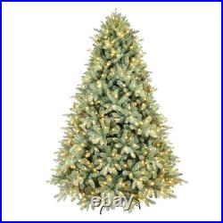9ft Prelit Blue Spruce Christmas Tree PE/PVC Artificial Xmas Tree & 1150 Light 9ft Prelit Blue Spruce Christmas Tree PE/PVC Artificial Xmas Tree & 1150 Light