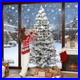 9ft_Prelit_Snow_Flocked_Christmas_Tree_with_Remote_Hinged_Pine_Christmas_Tree_01_ngwc