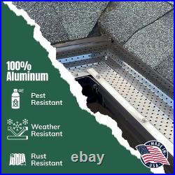 A-M Gutter Guard Heavy Duty Lifetime Quality 5 Inch 50 Feet, Mill Finish A-M Gutter Guard Heavy Duty Lifetime Quality 5 Inch 50 Feet, Mill Finish