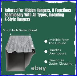 A-M Gutter Guard Heavy Duty Lifetime Quality 5 Inch 50 Feet, Mill Finish A-M Gutter Guard Heavy Duty Lifetime Quality 5 Inch 50 Feet, Mill Finish