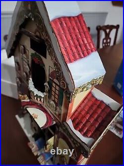 Advent Calendar 24 Doors Wooden Victorian House With Original Box/Foam-Costco Advent Calendar 24 Doors Wooden Victorian House With Original Box/Foam-Costco