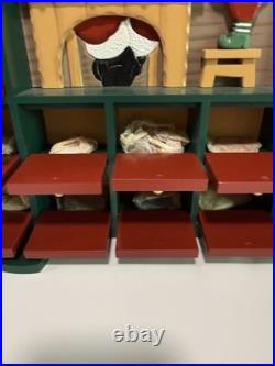 Advent Calendar Santa's Workshop Wooden by Kirkland Costco Holiday Christmas 24