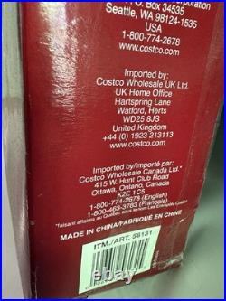 Advent Calendar Santa's Workshop Wooden by Kirkland Costco Holiday Christmas 24