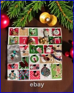 Advent Calendar Vintage Jewelry Lot 14k Gold 925 Rhinestones Gems Estate Gifts 2 Advent Calendar Vintage Jewelry Lot 14k Gold 925 Rhinestones Gems Estate Gifts 2