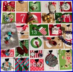 Advent Calendar Vintage Jewelry Lot 14k Gold 925 Rhinestones Gems Estate Gifts 2 Advent Calendar Vintage Jewelry Lot 14k Gold 925 Rhinestones Gems Estate Gifts 2