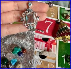 Advent Calendar Vintage Jewelry Lot 14k Gold 925 Rhinestones Gems Estate Gifts 2 Advent Calendar Vintage Jewelry Lot 14k Gold 925 Rhinestones Gems Estate Gifts 2