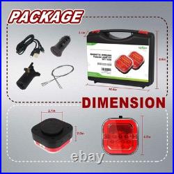 AgriEyes Halo Magnetic & Rechargeable Wireless Trailer Tow Lights LED Kit, Truck