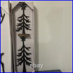 Aldi Merry Moments Dramatic Reindeer & tree Holiday Set, 3-piece