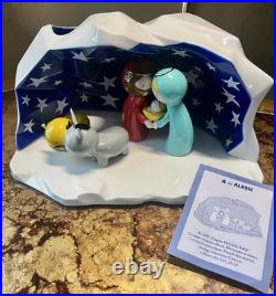 Alessi Happy Eternity Baby Presepe + Additional 9 Pieces- Mint- SOLD AS SET