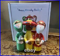 Alessi Happy Eternity Baby Presepe + Additional 9 Pieces- Mint- SOLD AS SET