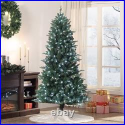 Alexa Compatible Smart Home Pre-Lit Artificial Christmas Tree with 40 Lightin Alexa Compatible Smart Home Pre-Lit Artificial Christmas Tree with 40 Lightin