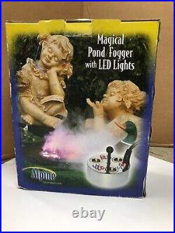 Alpine Magical Lighted Pond Fogger Led Multi-color Changing Halloweenvideo