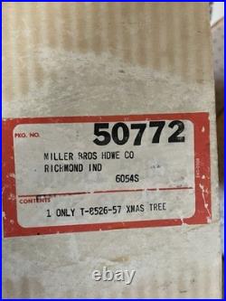 Aluminum Christmas Tree 6 Foot 53 Branches Limbs MCM T-8526-57 50's 60's Xmas