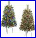 Alupssuc_Set_of_2_18_Inch_Pre_Lit_Outdoor_Christmas_Tree_with_50_Multi_Color_Lig_01_sw